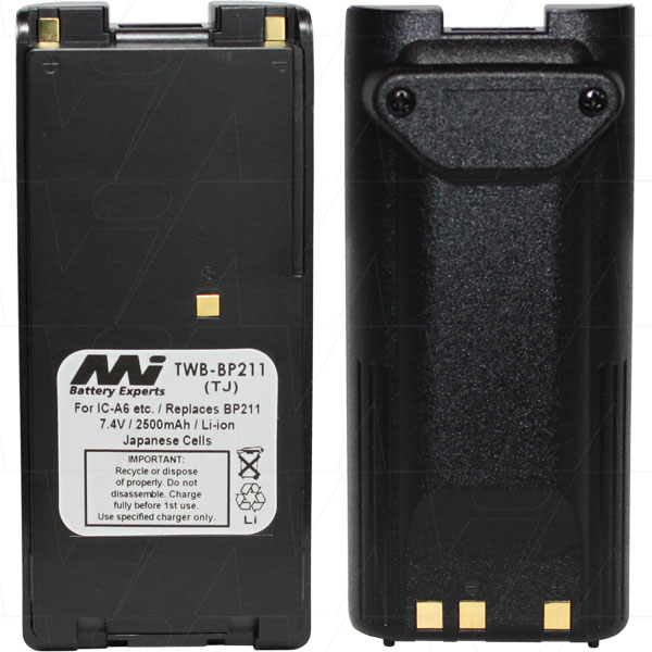MI Battery Experts TWB-BP211